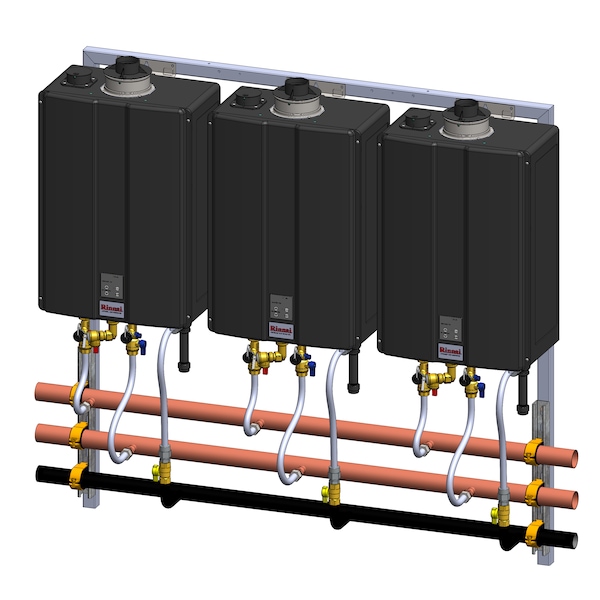 Interior Wall Hanging Rack, 3 Unit Lpg
